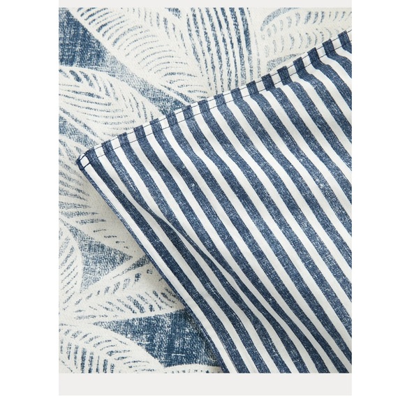 RalphLauren Evan Botanical Palm Comforter Set, Full/Queen - Picture 7 of 8